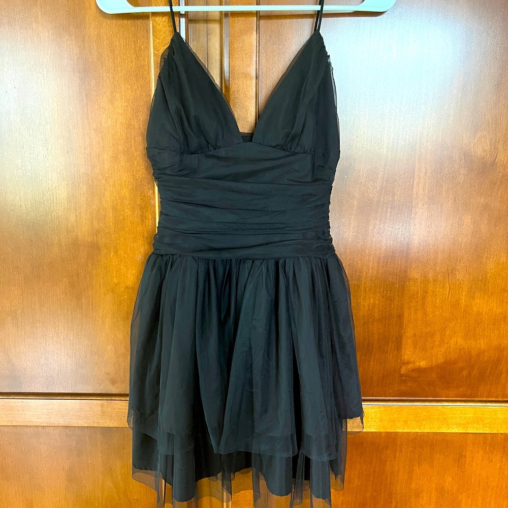 Princess Polly Black Mini Dress